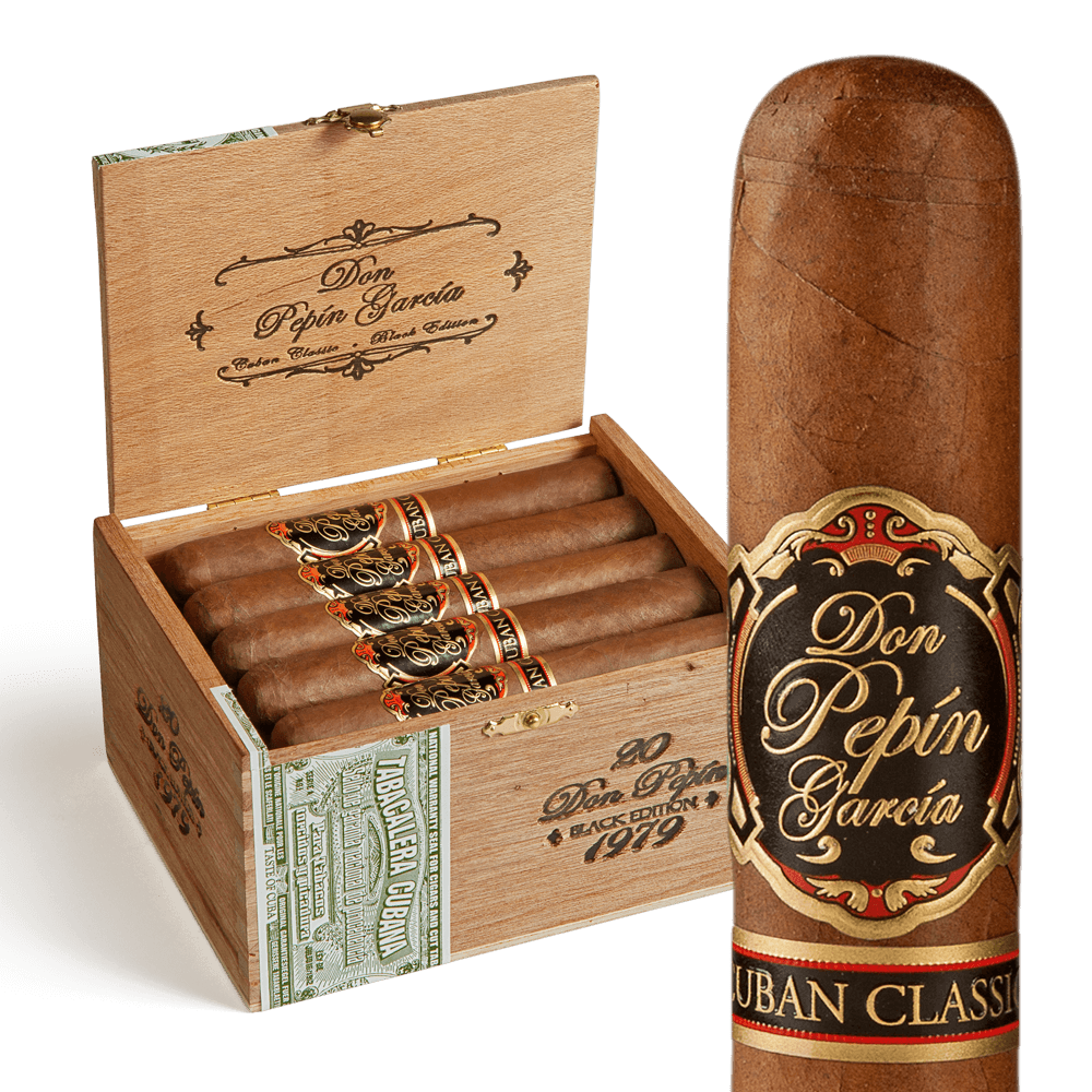 Don Pepin Garcia Clasicos Black Edition 1950 Toro 6x50 EMS hộp 20