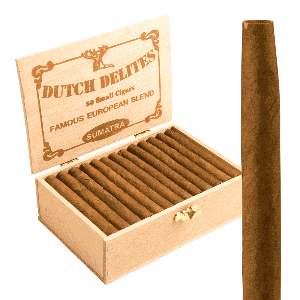 Dutch Delites Classic Sumatra 3.25x26 Natural hộp 50