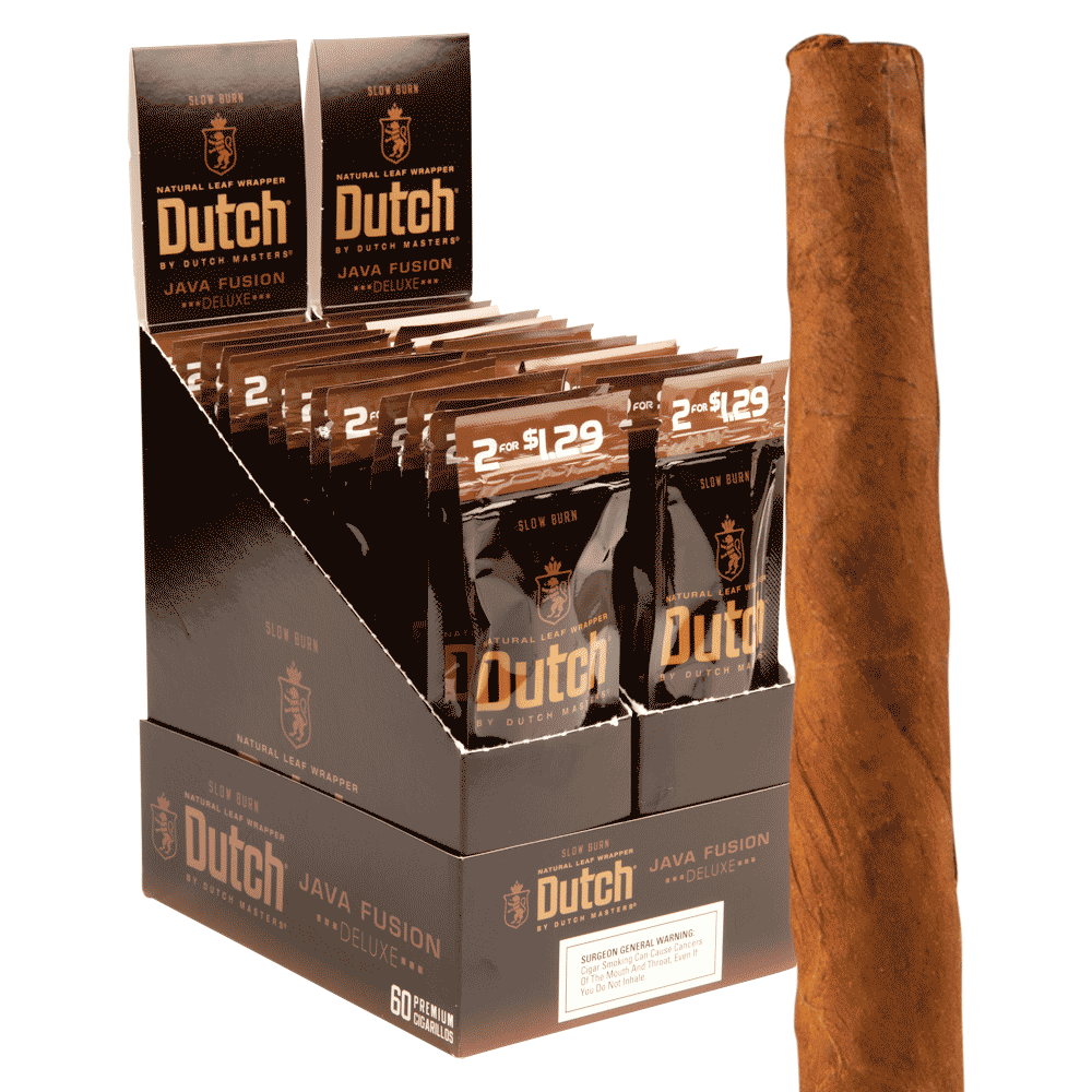 Dutch Masters Java Fusion 4.5x28 Natural 30 gói 2 60 điếu