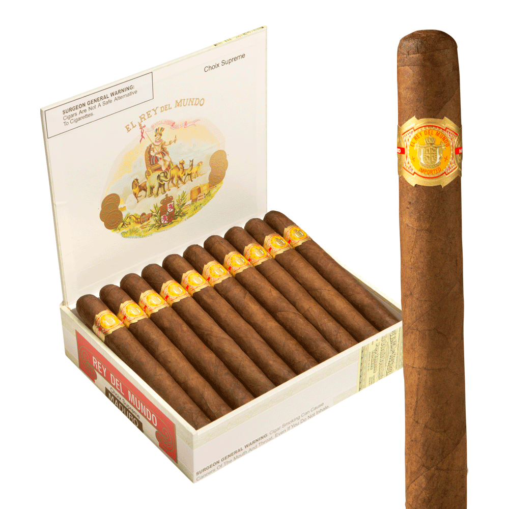 El Rey del Mundo Choix Supreme 6.12x49 Maduro hộp 20