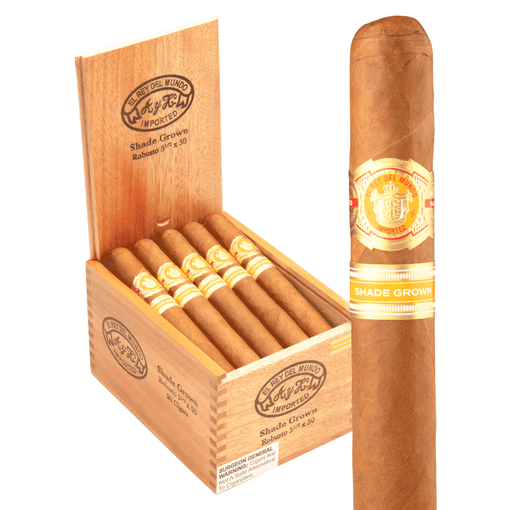 El Rey del Mundo Shade Grown Robusto 5.5x50 EMS hộp 20
