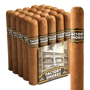 Factory Smokes by Drew Estate Gordito Shade 6x60 EMS bó 25