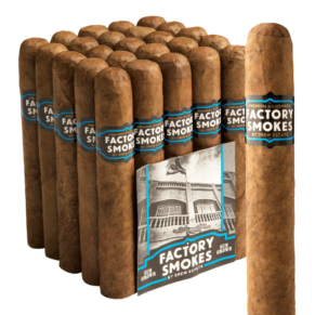 Factory Smokes by Drew Estate Gordito Sungrown 6x60 EMS bó 25