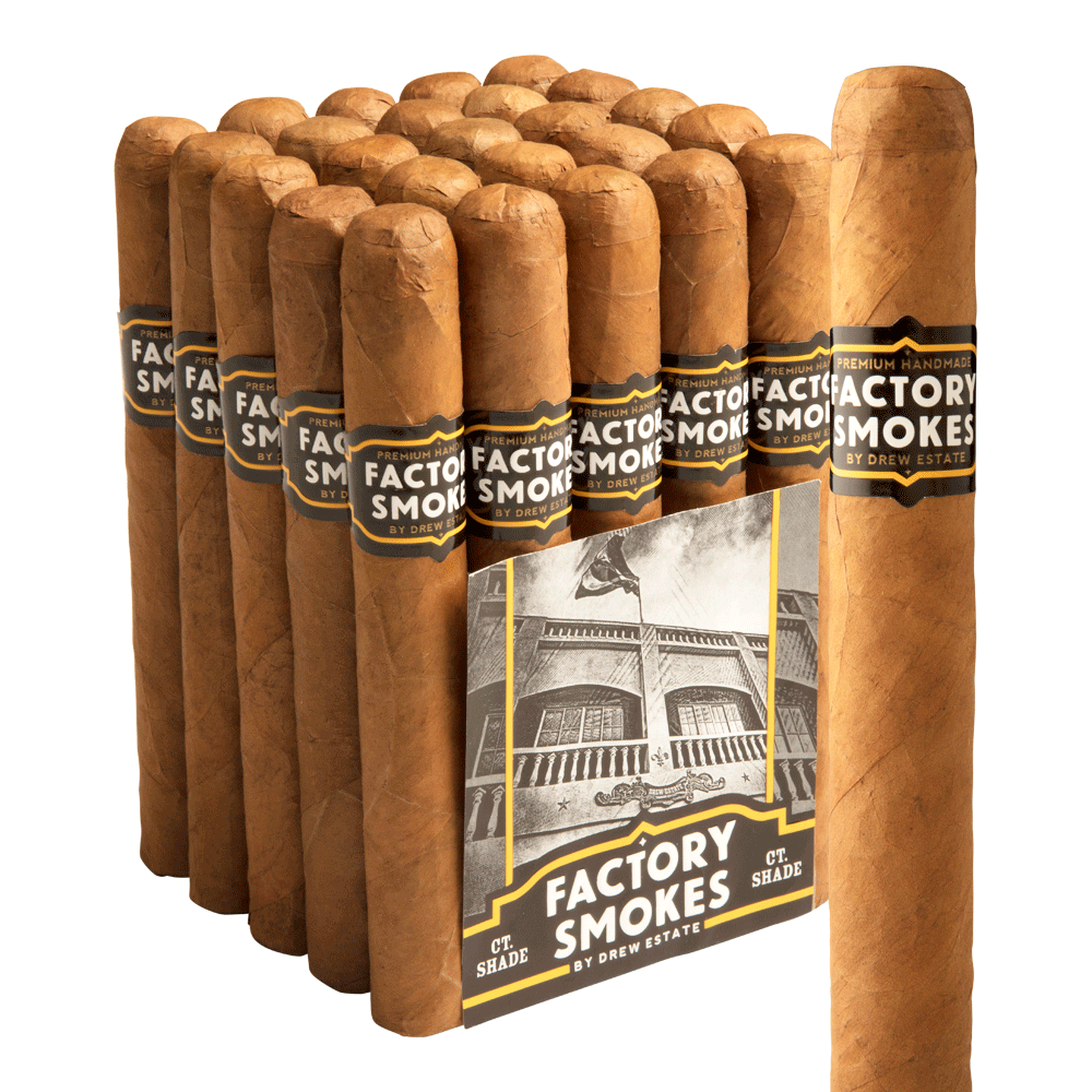 Factory Smokes by Drew Estate Toro Shade 6x52 EMS bó 25