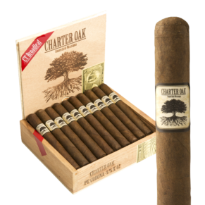 Foundation Charter Oak Petit Corona 5.25x42 Maduro hộp 20
