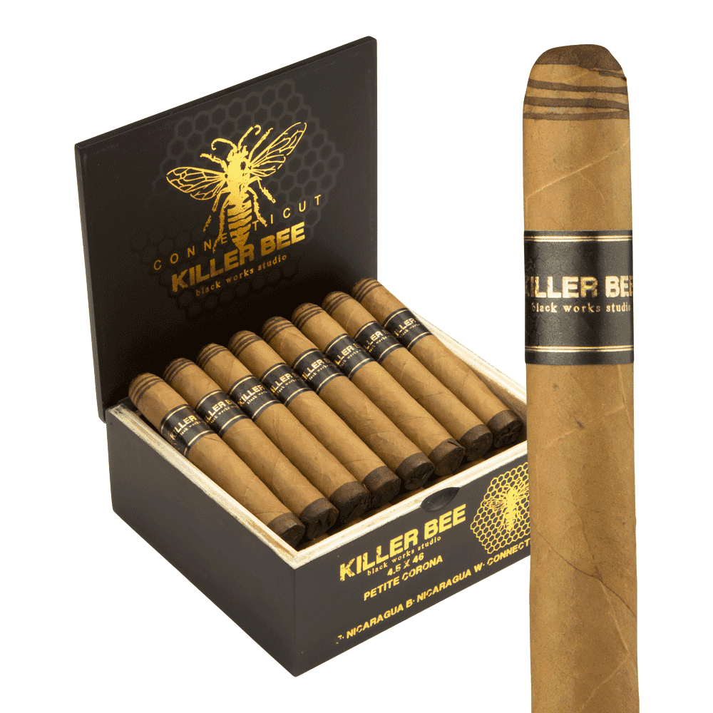 Black Works Studio Killer Bee Limited Edition Connecticut 4.5x46 Natural hộp 20