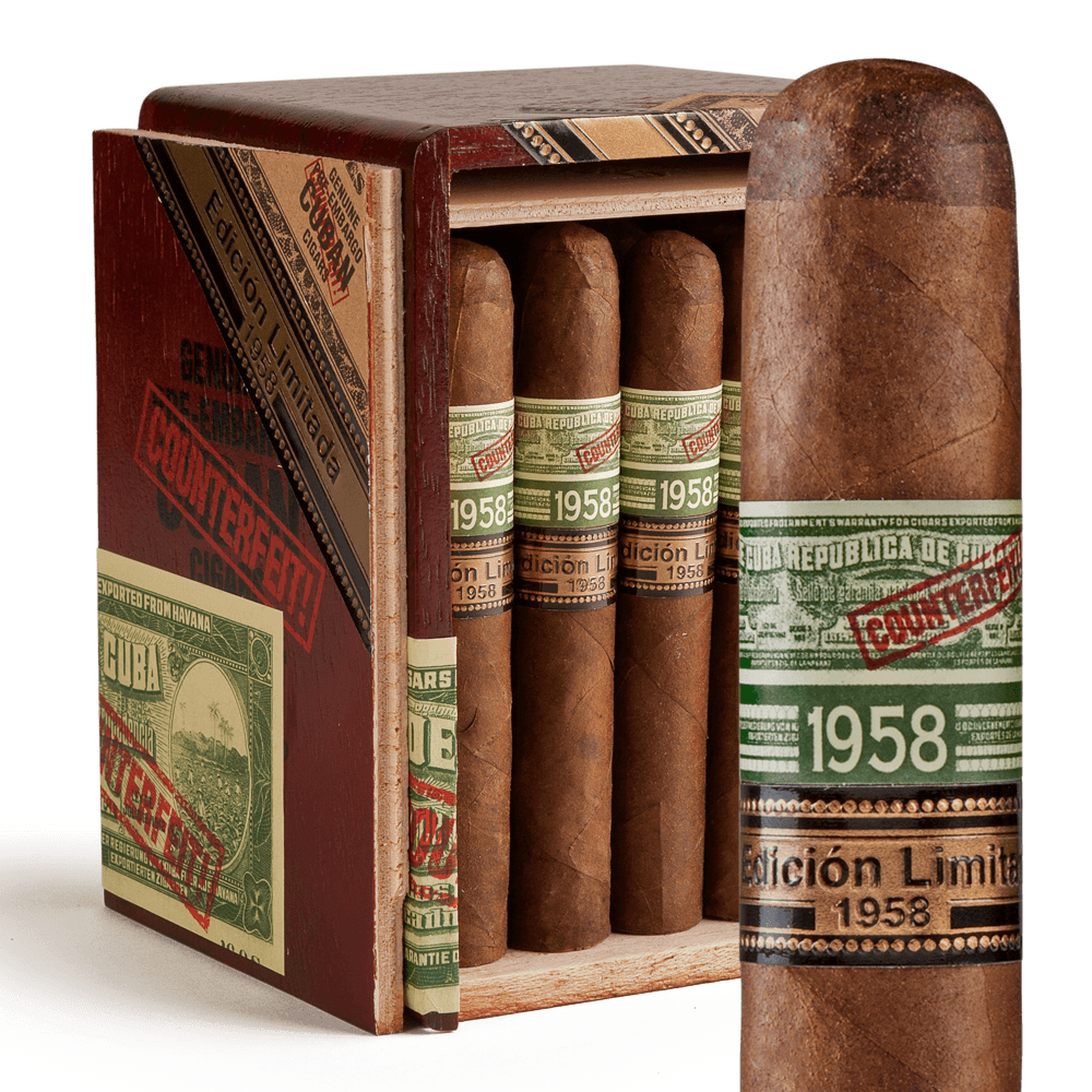 Genuine Pre-Embargo C.C. Edicion Limitada 1958 Maximo 6x50 Maduro điếu lẻ