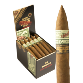 Genuine Pre-Embargo C.C. Sun Grown 1958 Belicoso 6x54 EMS hộp 25