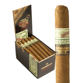 Genuine Pre-Embargo C.C. Sun Grown 1958 Prominente 7x52 EMS hộp 25