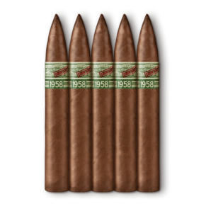 Genuine Pre-Embargo Counterfeit Cuban 1958 Belicoso Figurado 6x54 EMS gói 5