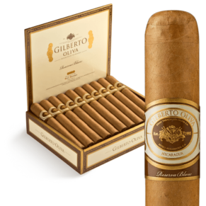 Gilberto Oliva Reserva Blanc Corona 5.75x43 Natural hộp 20