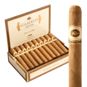Gilberto Oliva Reserva Blanc Robusto 5x50 Natural hộp 20