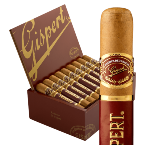 Gispert Robusto 5x54 Natural hộp gỗ tuyết tùng 25