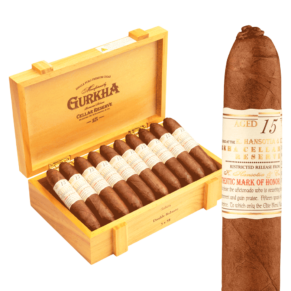 Gurkha Cellar Reserve Double Robusto Solara 15 Year 5x58 EMS hộp 20