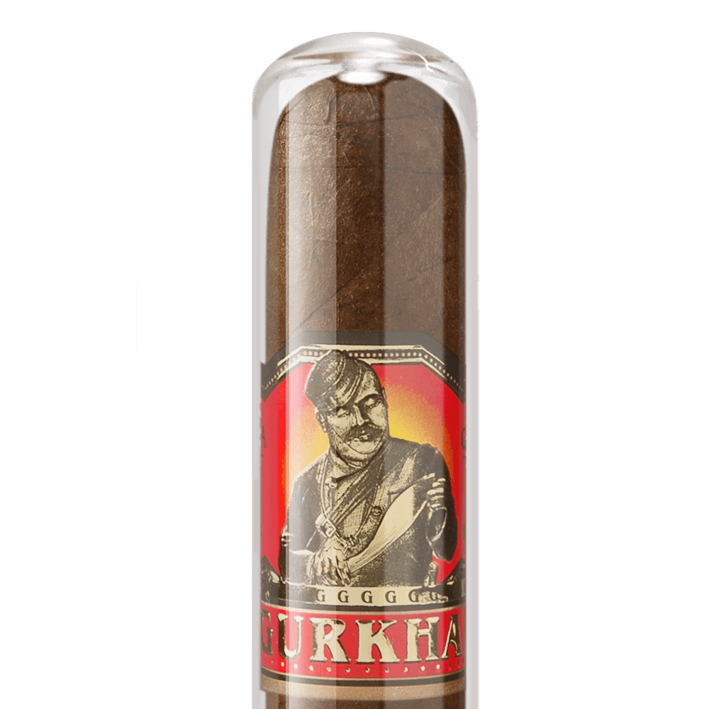 Gurkha His Majesty's Reserve Churchill Glass Tube 7.5x52 Maduro điếu lẻ
