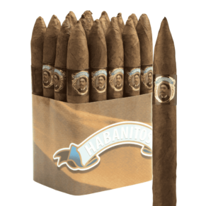 Habanitos by Don Lino Fuerte Belicoso 6.25x52 Maduro bó 20