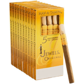 Hav-A-Tampa Jewels Regular 5x29 Natural 10 gói 5 50 điếu