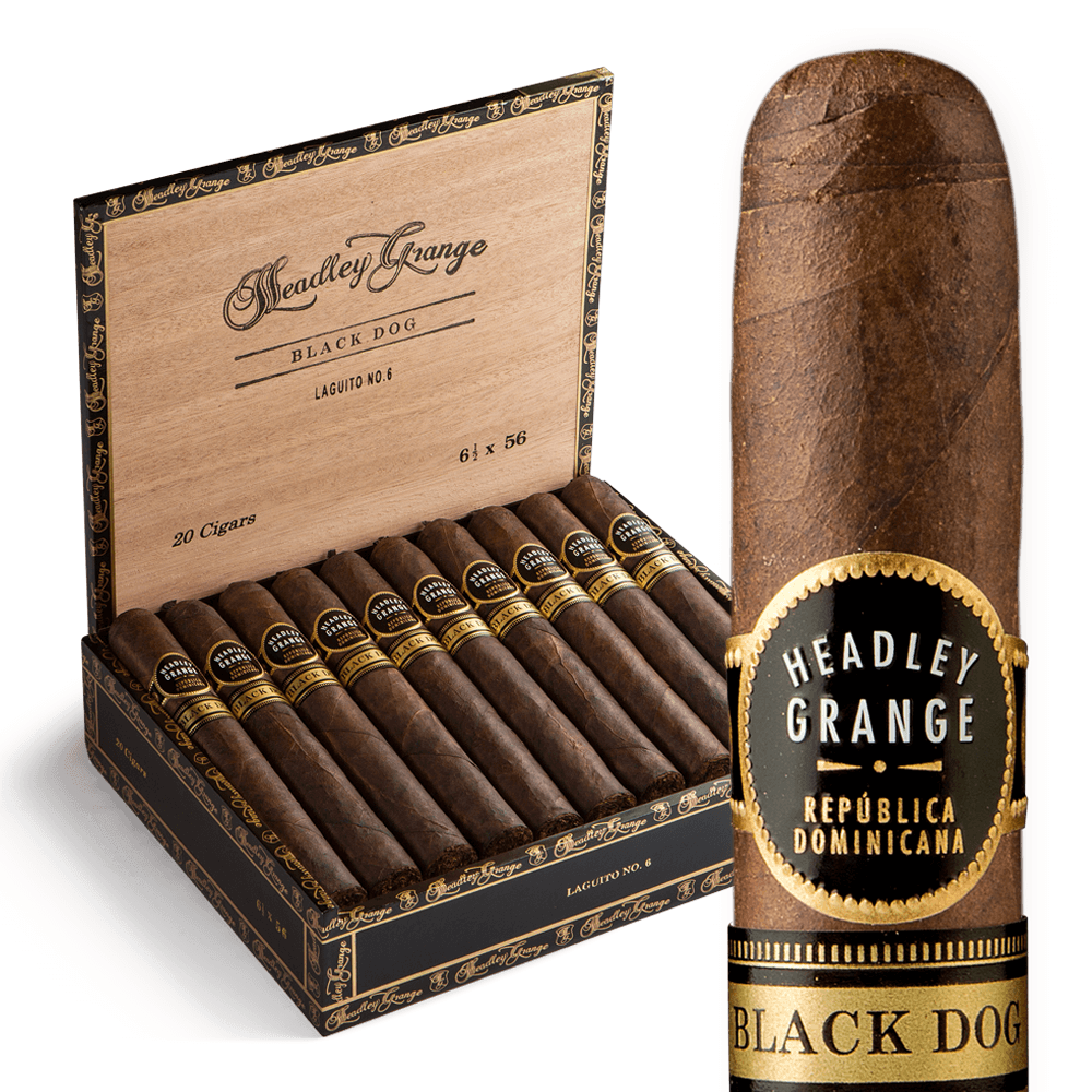 Headley Grange Black Dog Estupendos 5.5x52 Maduro hộp 20