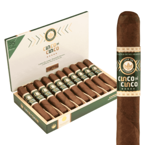 Joya de Nicaragua Cinco de Cinco Robusto Gordo 5.5x54 EMS hộp 10