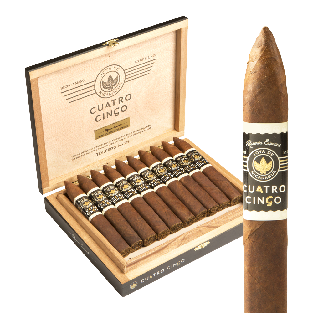 Joya de Nicaragua Cuatro Cinco Reserva Especial Torpedo 6x52 EMS hộp 10