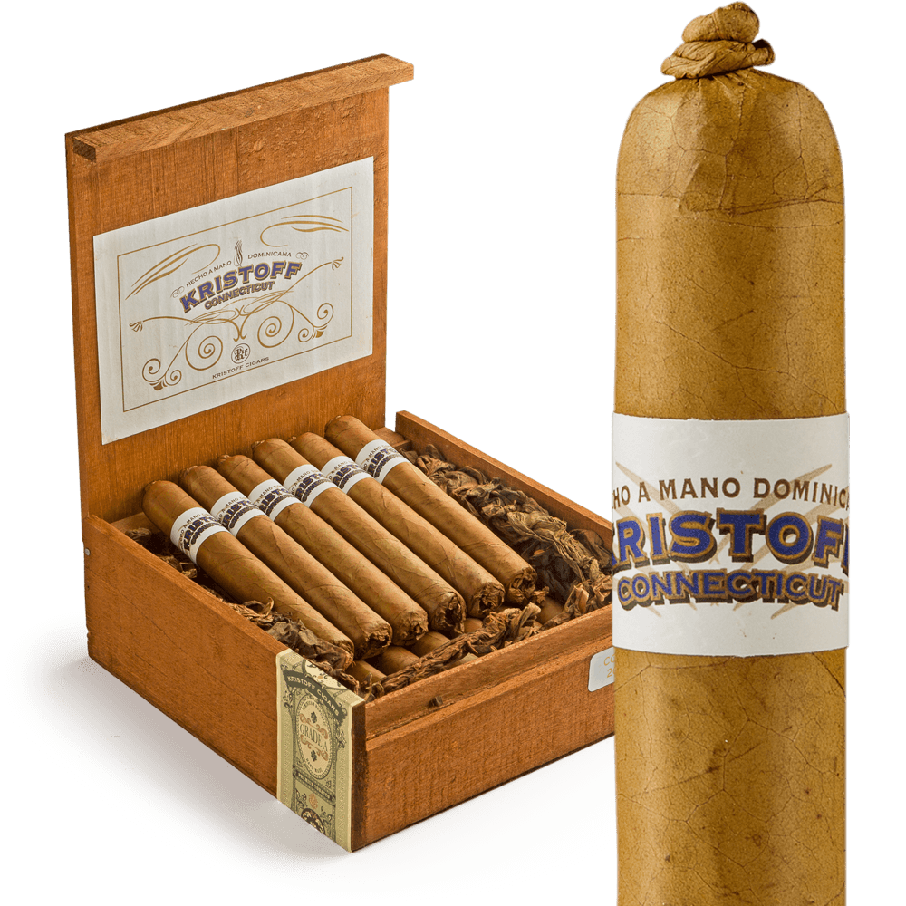 Kristoff Connecticut Robusto 5.5x54 Natural hộp 20