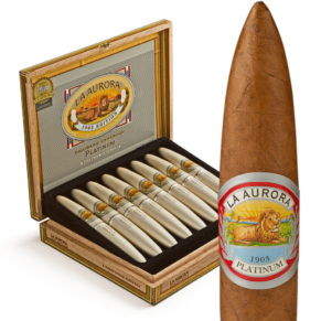La Aurora Preferidos Platinum 5x54 Natural hộp 8 ống nhôm