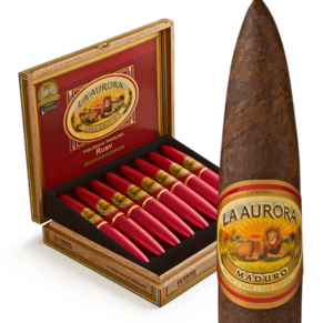 La Aurora Preferidos Ruby 5x54 Maduro hộp 8 ống nhôm