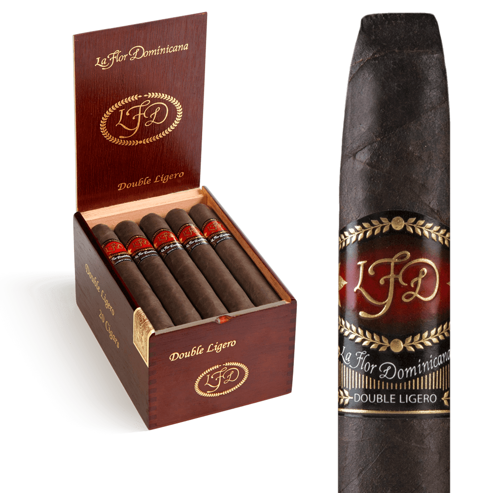 La Flor Dominicana Double Ligero Chiselito Maduro 5x44 Maduro hộp 20