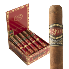 La Flor Dominicana Double Ligero Crystal Tubo Robusto 5.38x52 EMS hộp 10