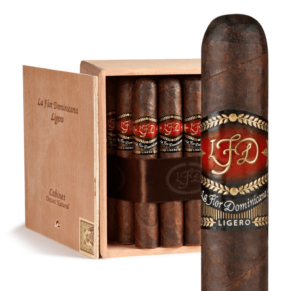 La Flor Dominicana Ligero Tubos 250 4.75x48 EMS gói 10