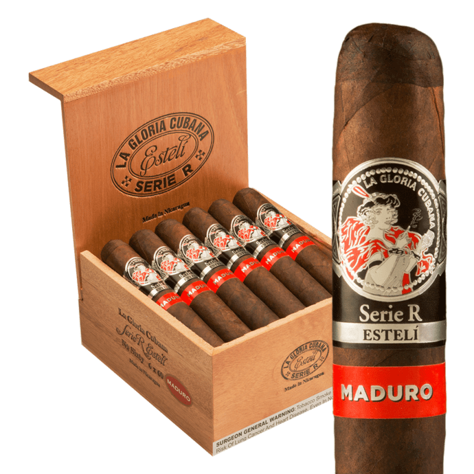 La Gloria Cubana Serie R Esteli Maduro 6X60 6x60 Maduro hộp 18