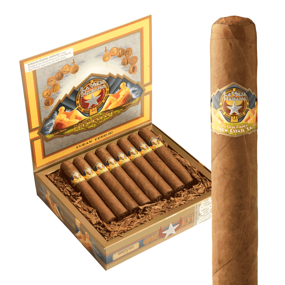La Vieja Habana Gordito Rico CT 6x60 Natural hộp 16