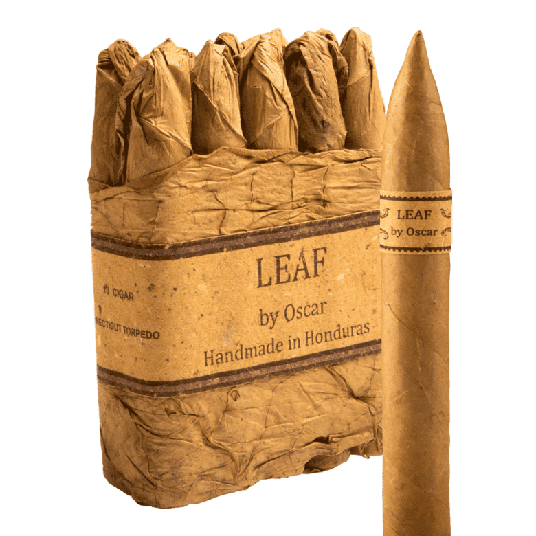 Leaf by Oscar Connecticut Exclusive Torpedo 6x52 Natural bó 10