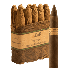 Leaf by Oscar Maduro Exclusive Torpedo 6x52 Maduro bó 10