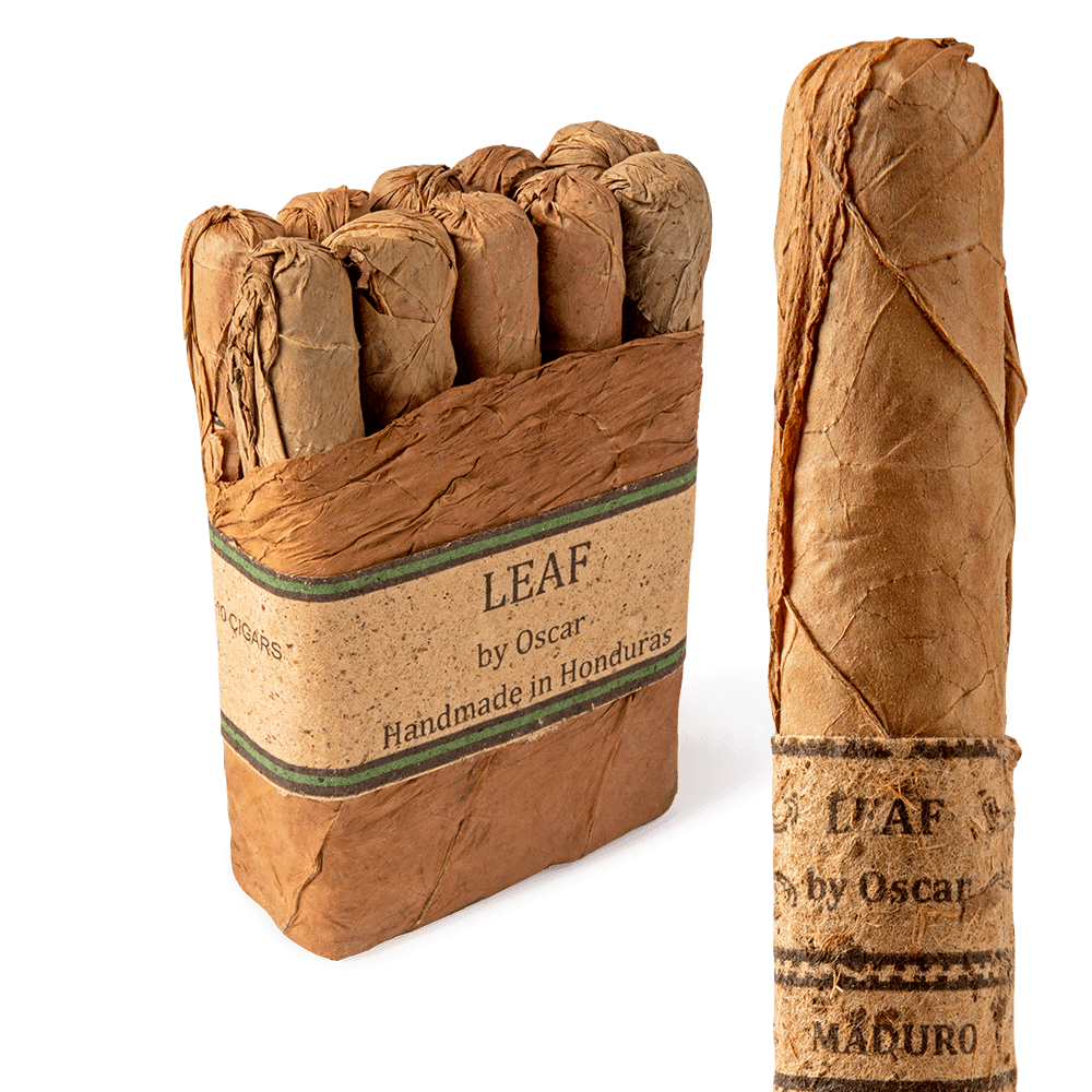 Leaf by Oscar Maduro Gordo 6x60 Maduro bó 20