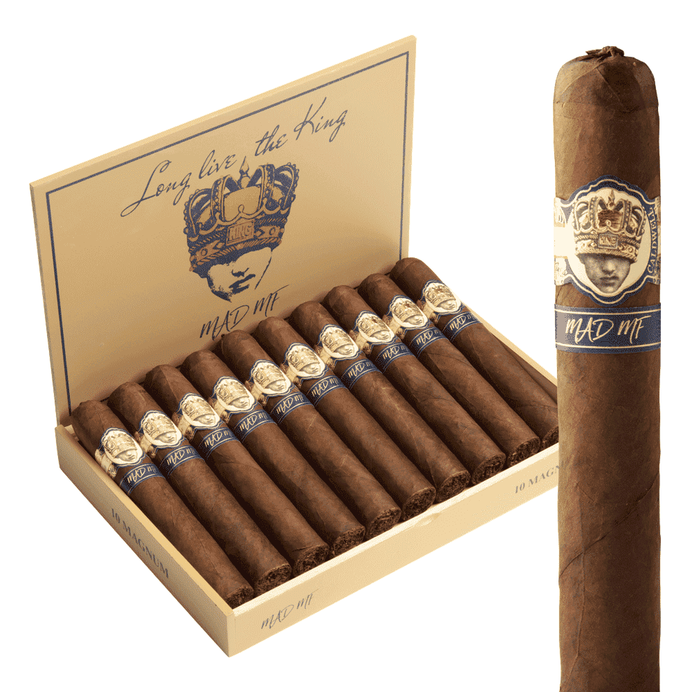 Long Live The King by Robert Caldwell Magnum 6x60 Maduro hộp 10