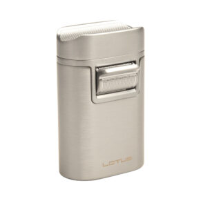 Lotus Cigar Lighters Chrome Quad Flame T7BCH