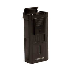 Lotus Cigar Lighters Duke Lighter w/ Black Serrated V-Cut