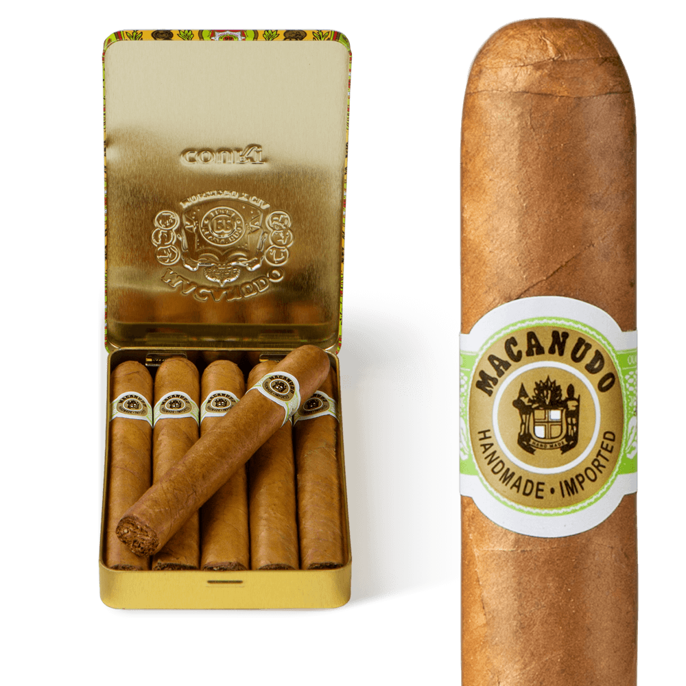Macanudo Court Tins 4.18x36 Natural 6 hộp thiếc 5 30 điếu