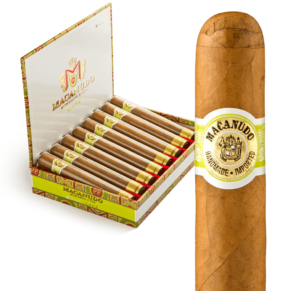 Macanudo Crystal 5.5x50 Natural hộp 8 Glass Tubes