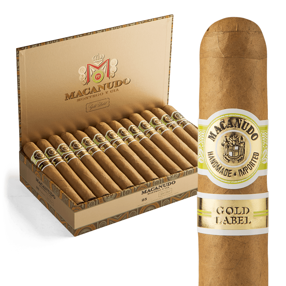 Macanudo Gold Label Duke of York 5.25x54 Natural điếu lẻ