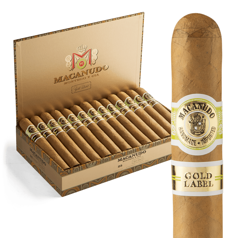 Macanudo Gold Label Lord Nelson 7x49 Natural hộp 25
