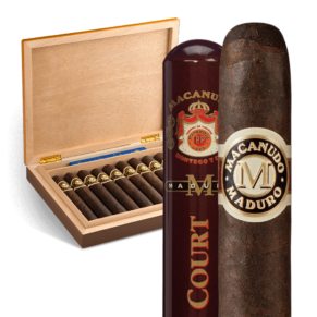 Macanudo Maduro Hampton Court 5.5x42 Maduro hộp 25 ống nhôm