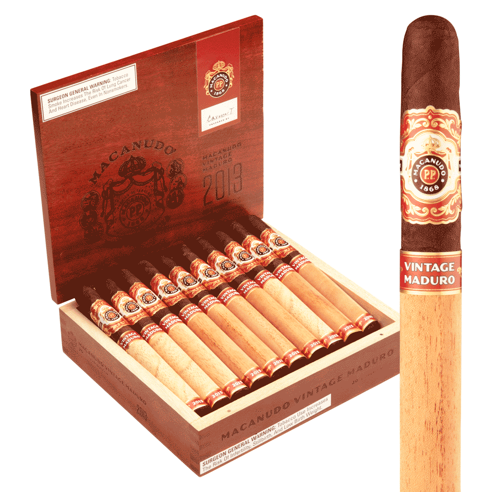 Macanudo Maduro Vintage 2013 Churchill 7x49 Maduro hộp 20
