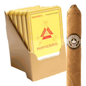 Montecristo Memories 4x33 Natural 5 hộp thiếc 6 30 điếu