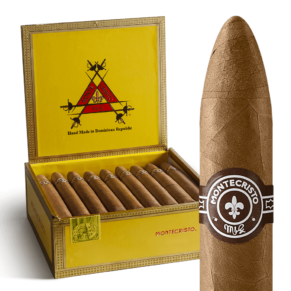 Montecristo No. 2 Torpedo 6x50 Natural hộp 25