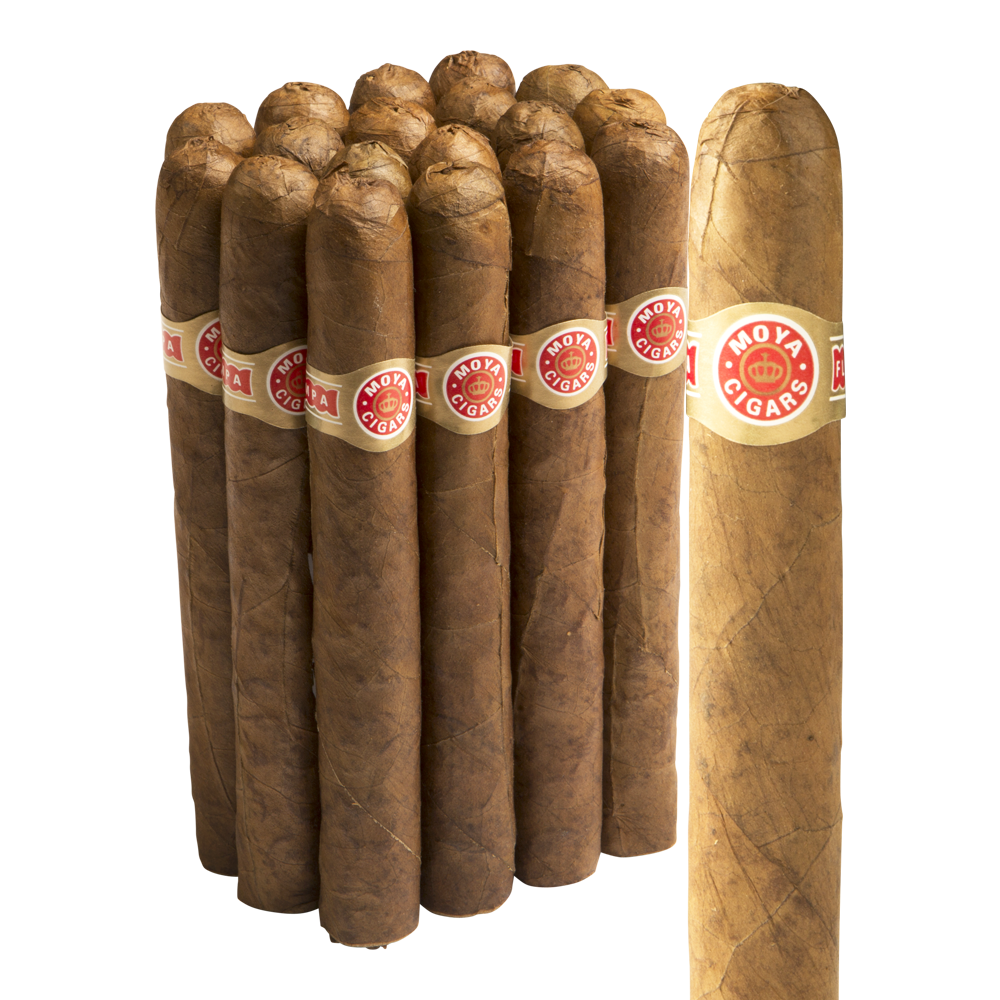 Moya Cigars Casadores Natural 5.5x48 Natural Cylinder of 18