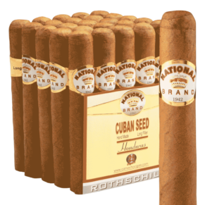 National Brand Honduran Rothschild 5x50 Natural bó 25