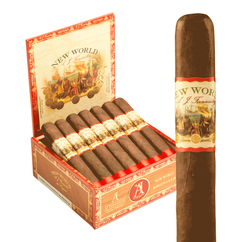 New World by AJ Fernandez Navegante Robusto 5.5x55 EMS hộp 21