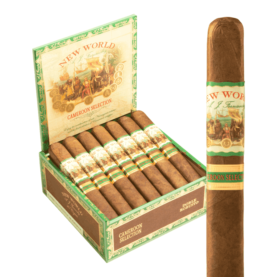 New World Cameroon by AJ Fernandez Doble Robusto 5.5x54 EMS hộp 20